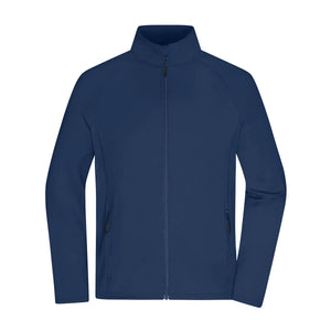 Pile Mens Stretchfleece blu / XS - personalizzabile con logo