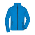 Pile Mens Structure azzurro / S - personalizzabile con logo