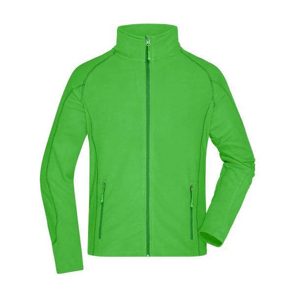 Pile Mens Structure verde / S - personalizzabile con logo