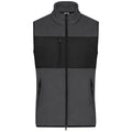 Pile Mens Vest blu / S - personalizzabile con logo