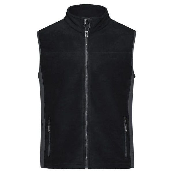 Pile Mens Workwear Vest - Strong nero / XS - personalizzabile con logo