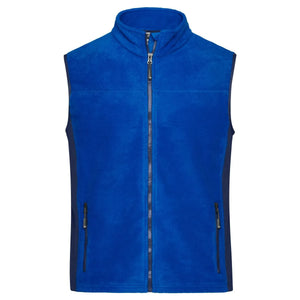 Pile Mens Workwear Vest - Strong royal / XS - personalizzabile con logo