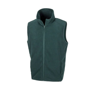 Pile Micro Gilet verde / S - personalizzabile con logo