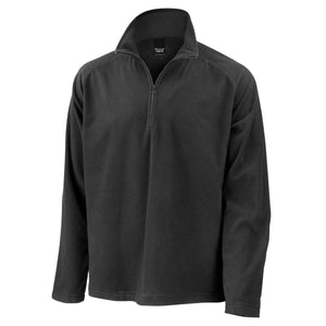 Pile Microfleece Top nero / XS - personalizzabile con logo