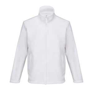 Pile Nitro  Unisex Full-Zip Bianco / S - personalizzabile con logo