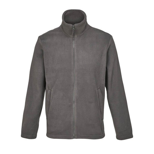 Pile Nitro  Unisex Full-Zip grigio scuro / XS - personalizzabile con logo