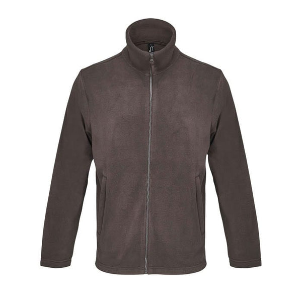 Pile Nitro  Unisex Full-Zip marrone / S - personalizzabile con logo