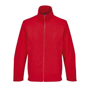 Pile Nitro  Unisex Full-Zip Rosso / XS - personalizzabile con logo