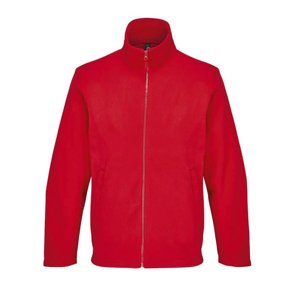 Pile Nitro  Unisex Full-Zip Rosso / XS - personalizzabile con logo