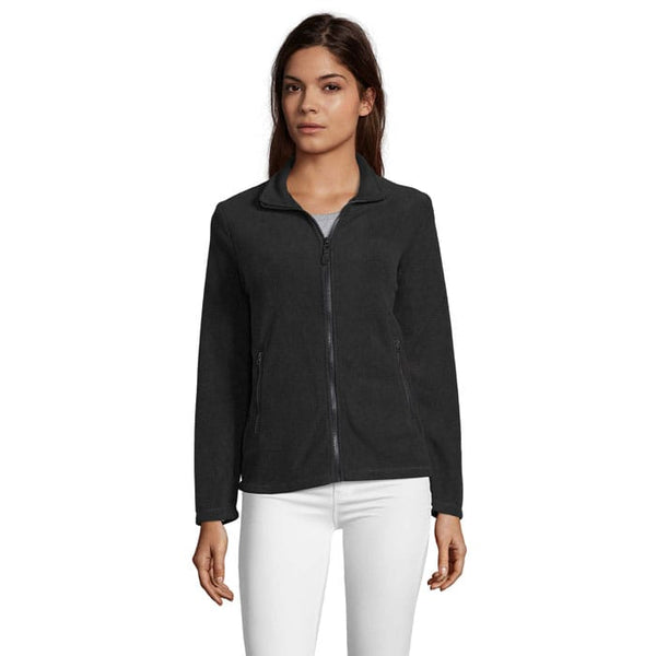 Pile Norman Donna Polare 220 Nero / S - personalizzabile con logo