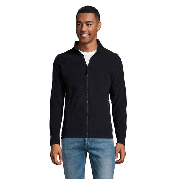 Pile Norman-Men Fl -220G Blu Navy / S - personalizzabile con logo