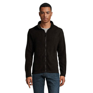 Pile Norman-Men Fl -220G Nero / S - personalizzabile con logo