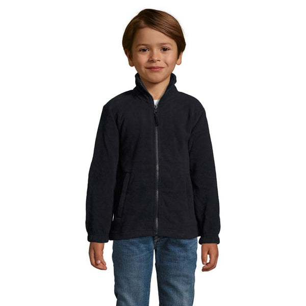 Pile North Kids Fl   300G Blu Navy / L - personalizzabile con logo
