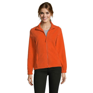 Pile North Women Fl  300G Arancione / S - personalizzabile con logo