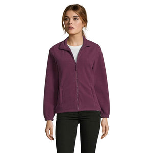 Pile North Women Fl  300G bordeaux / S - personalizzabile con logo