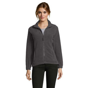 Pile North Women Fl  300G grigio scuro / S - personalizzabile con logo