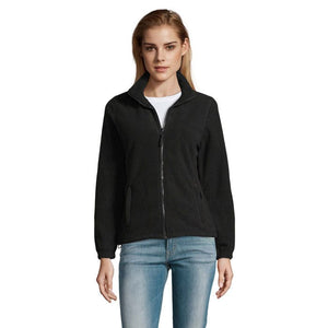 Pile North Women Fl  300G Nero / S - personalizzabile con logo