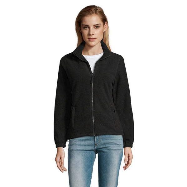 Pile North Women Fl  300G Nero / S - personalizzabile con logo