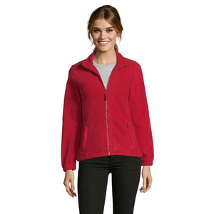 Pile North Women Fl  300G Rosso / S - personalizzabile con logo