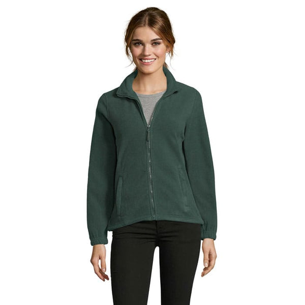 Pile North Women Fl  300G Verde / S - personalizzabile con logo