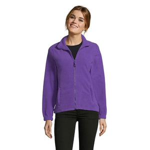 Pile North Women Fl  300G viola / S - personalizzabile con logo