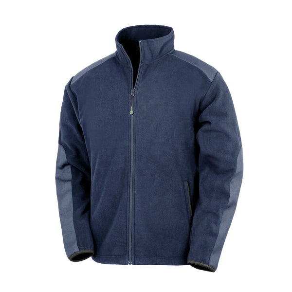 Pile Recycled Heavy Duty Microfleece blu / XS - personalizzabile con logo