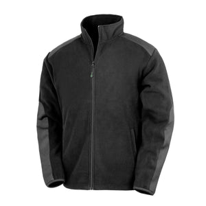 Pile Recycled Heavy Duty Microfleece nero / XS - personalizzabile con logo