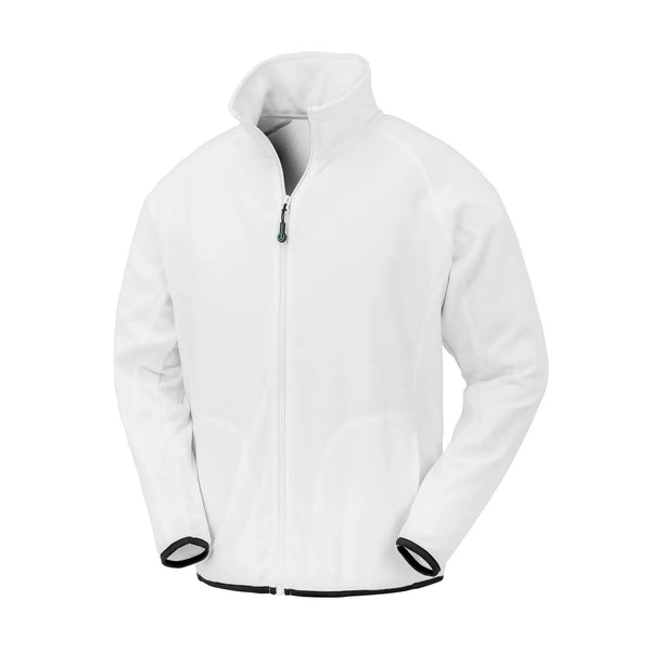 Pile Recycled Microfleece bianco / XS - personalizzabile con logo