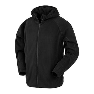 Pile  Recycled Microfleece nero / XS - personalizzabile con logo