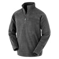 Pile Recycled Microfleece Top grigio / S - personalizzabile con logo