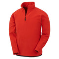 Pile Recycled Microfleece Top rosso / S - personalizzabile con logo