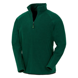 Pile Recycled Microfleece Top verde / S - personalizzabile con logo