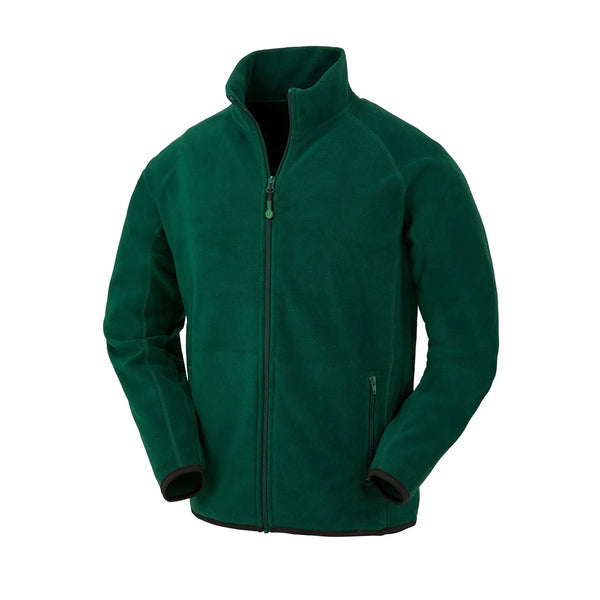 Pile Recycled Polarthermic verde / XS - personalizzabile con logo
