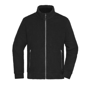 Pile Sherpa nero / XS - personalizzabile con logo