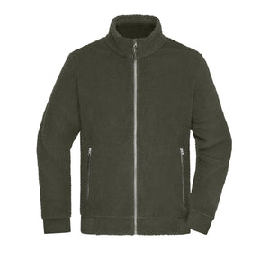 Pile Sherpa verde / XS - personalizzabile con logo