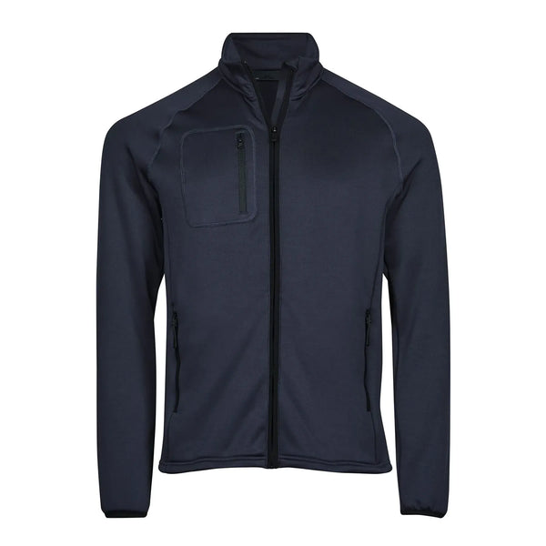 Pile Stretch Fleece blu / S - personalizzabile con logo