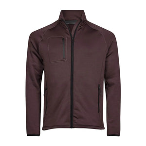 Pile Stretch Fleece bordeaux / S - personalizzabile con logo
