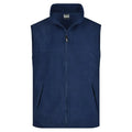 Pile Vest blu / S - personalizzabile con logo
