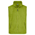 Pile Vest lime-green / S - personalizzabile con logo