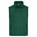Pile Vest verde / S - personalizzabile con logo