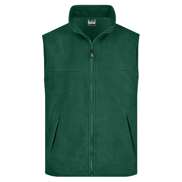 Pile Vest verde / S - personalizzabile con logo