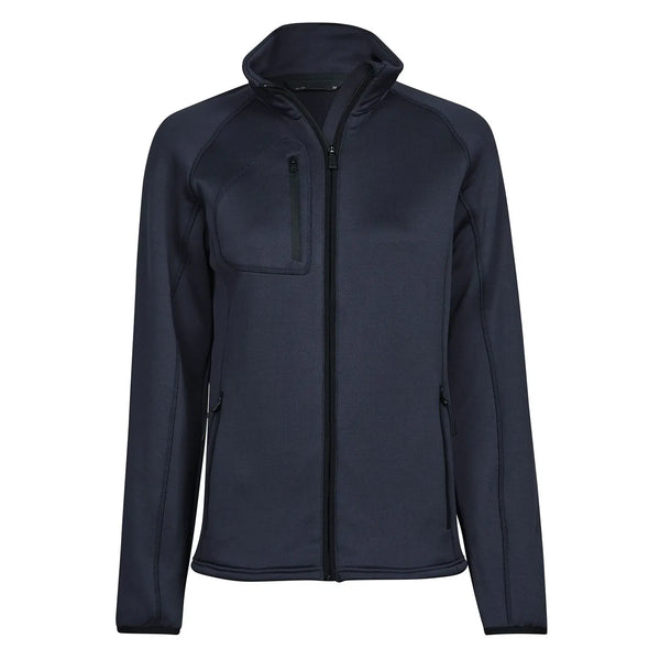 Pile Womens Stretch Fleece blu / S - personalizzabile con logo