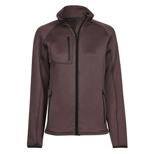 Pile Womens Stretch Fleece bordeaux / S - personalizzabile con logo