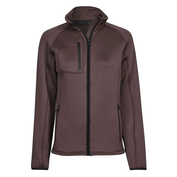Pile Womens Stretch Fleece bordeaux / S - personalizzabile con logo