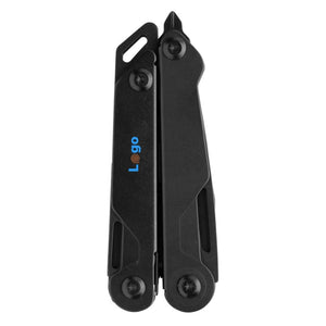 Pinza multifunzione Gear X nero - personalizzabile con logo