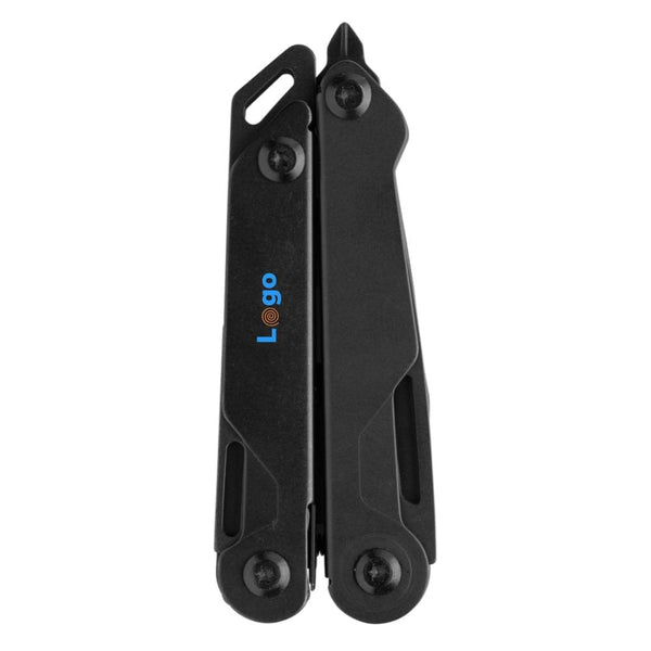 Pinza multifunzione Gear X nero - personalizzabile con logo