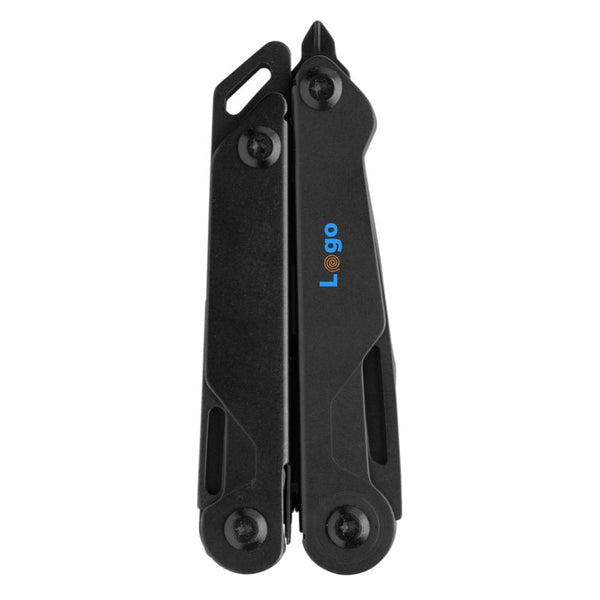 Pinza multifunzione Gear X nero - personalizzabile con logo