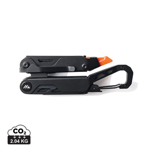 Pinze multifuzione Nordic Drift Adventure nero - personalizzabile con logo