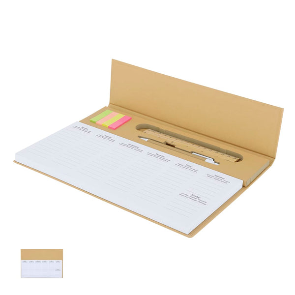 Planning Settimanale Isan natural - personalizzabile con logo