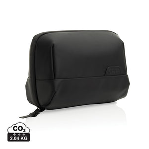 Pochette da viaggio multifunzione Swiss Peak OSLO RCS nero - personalizzabile con logo
